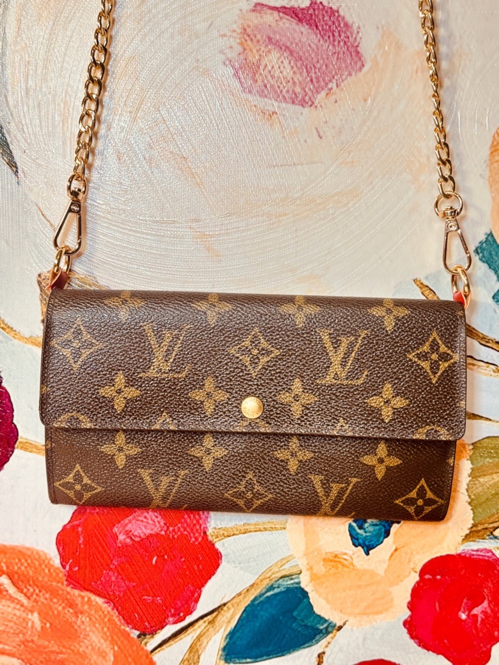 Louis Vuitton Monogram Sarah long wallet - Picture 5 of 13
